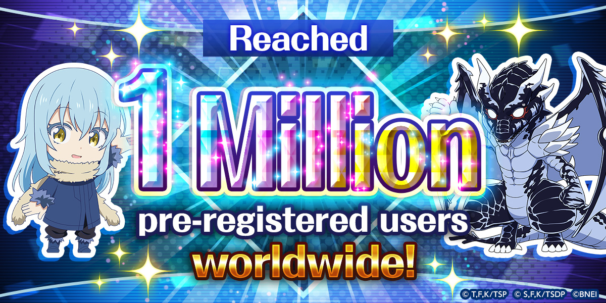 1 Million worldwide pre-registrations!